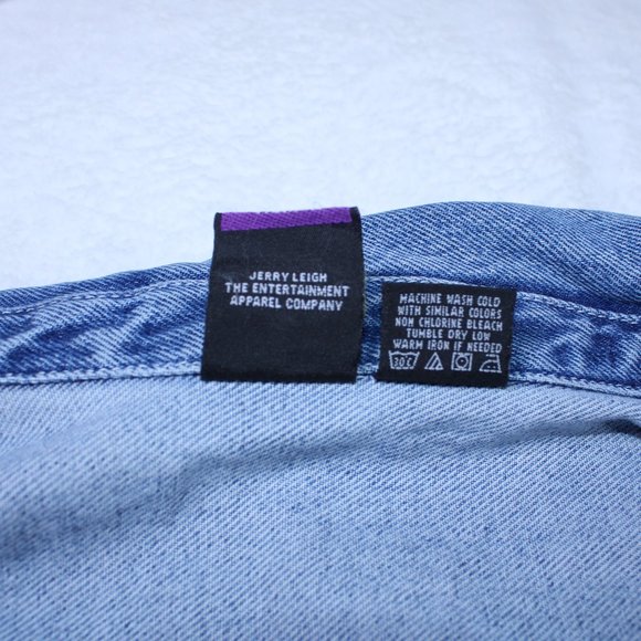 90's Mickey Mouse Denim Jacket Size 2X - Picture 5 of 9